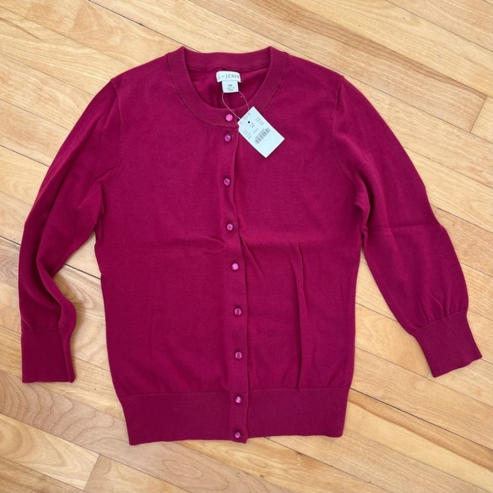 NWT J. Crew Three Quarter Sleeve Cardigan - XS